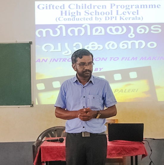 Educational Filmmaker | Image of Krishnadas Paleri