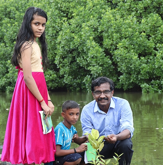Environmental Educator in Kerala | Image of Krishnadas Paleri