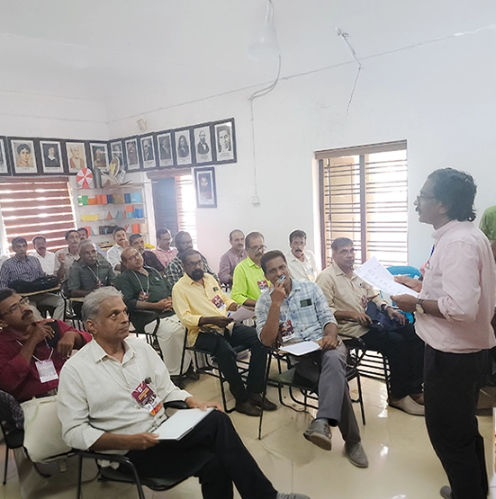 Best Math Teacher in India | Image of Krishnadas Paleri