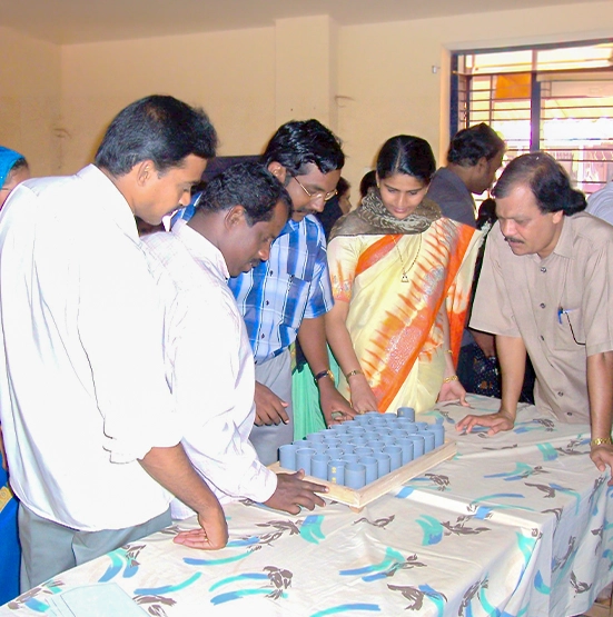 Mathematics Curriculum Expert | Image of Krishnadas Paleri with Teachers