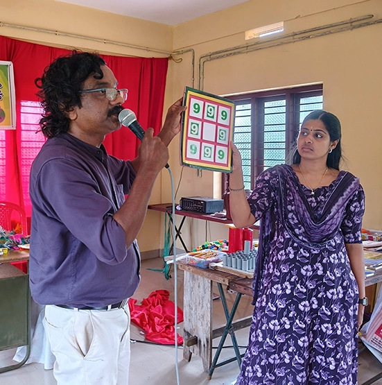 Best Math Teacher in India | Image of Krishnadas Paleri